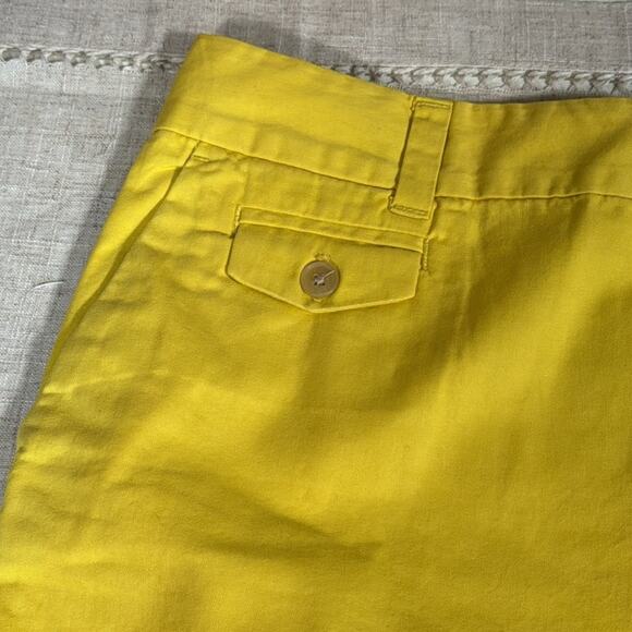 NWT Ann Taylor Loft Yellow Shorts - Size 14 - Picture 2 of 9